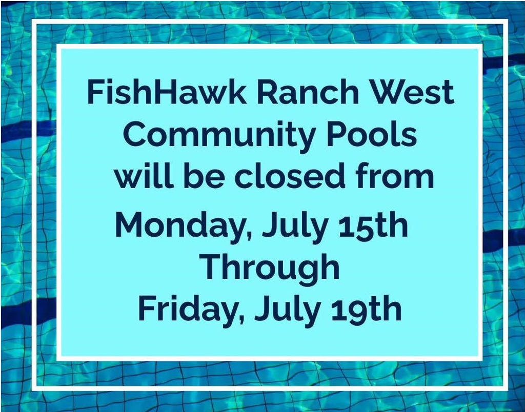 FishHawk Ranch West Community Pools